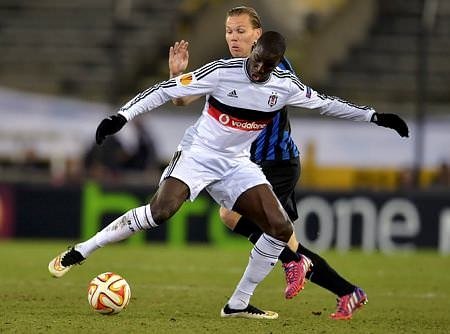 C.Brugge-Beşiktaş maçından kareler