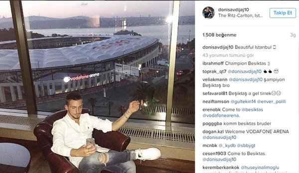 Beşiktaş genç yıldızı İstanbul’a getirdi