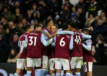 Aston Villa evinde kazandı