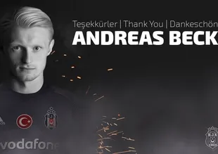 Beşiktaş'tan Beck'e teşekkür