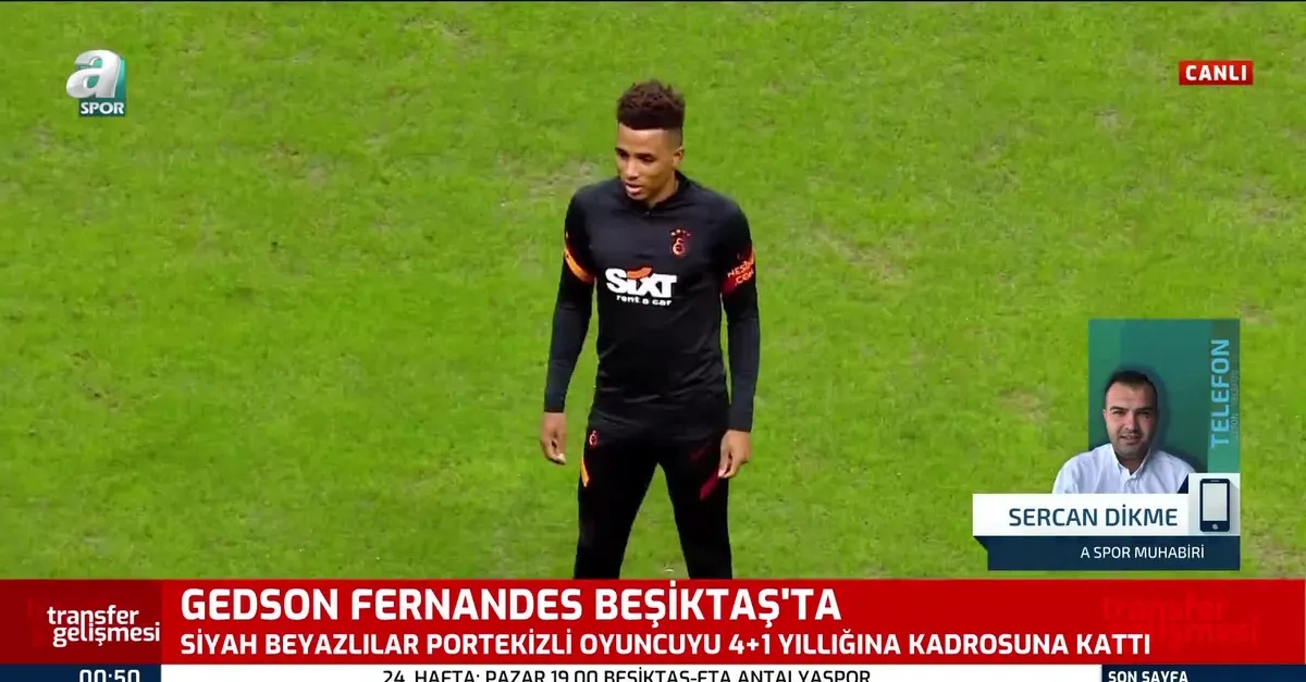 Gedson Fernandes Beşiktaş'ta