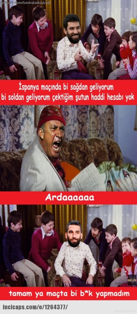 Türkiye İspanya maçı capsleri