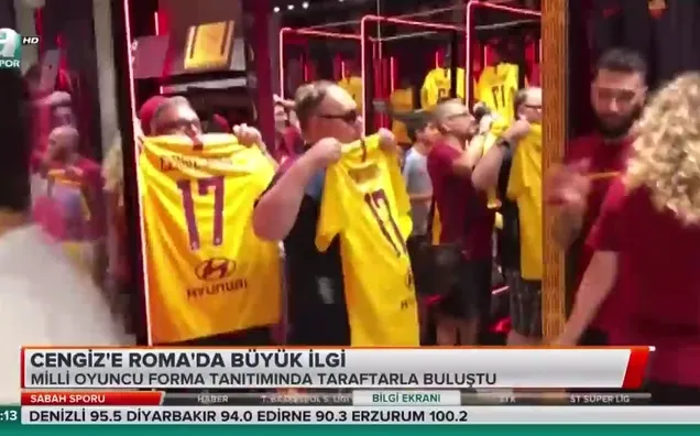 Cengiz Ünder'e Roma'da büyük ilgi
