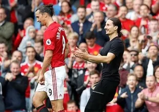 İbrahimovic'in benzeri sahaya daldı