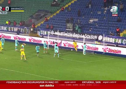 GOL | Ç.Rizespor 2-1 MKE Ankaragücü