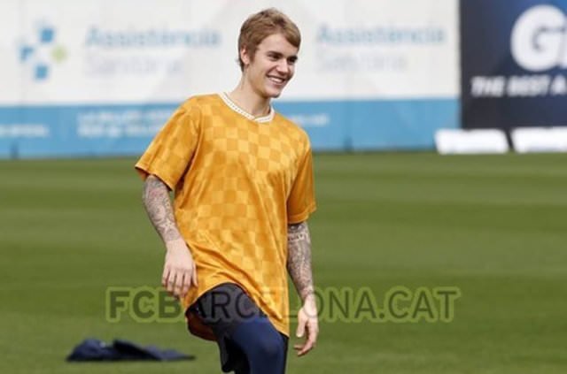 Justin Bieber Barcelona’da!