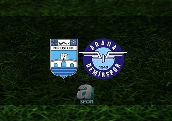 Osijek - Adana Demirspor maçı saat kaçta?
