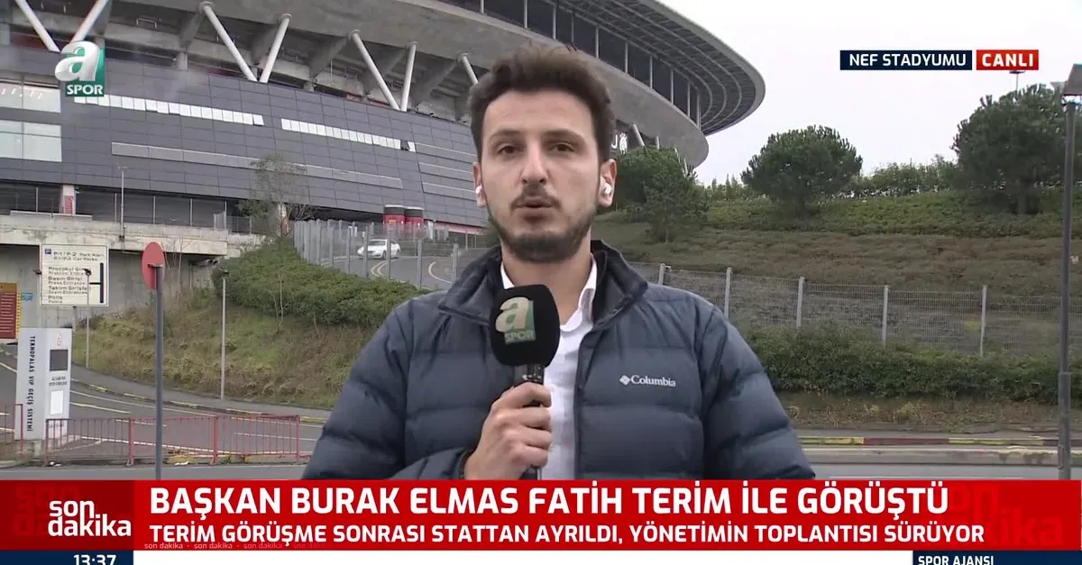 Burak Elmas Fatih Terim ile görüştü!