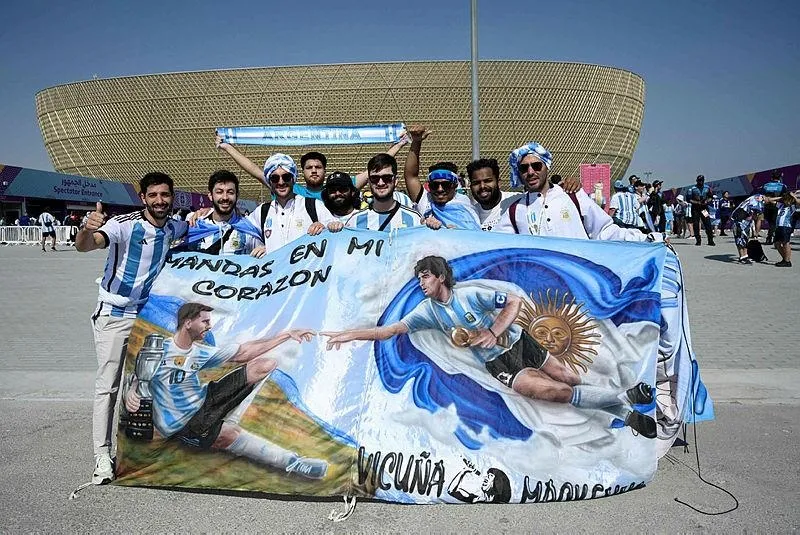 Arjantin-Suudi Arabistan maçında Lionel Messi coşkusu! - 1