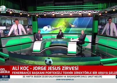 F.Bahçe'de Ali Koç - Jorge Jesus zirvesi!