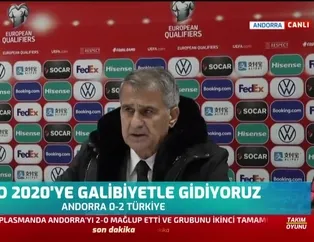 Şenol Güneş: "Asıl hedefimiz Dünya Kupası"
