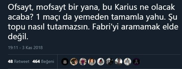 Beşiktaş taraftarlarından sosyal medyada Karius tepkisi!