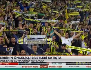 Derbinin öncelikli biletleri satışta