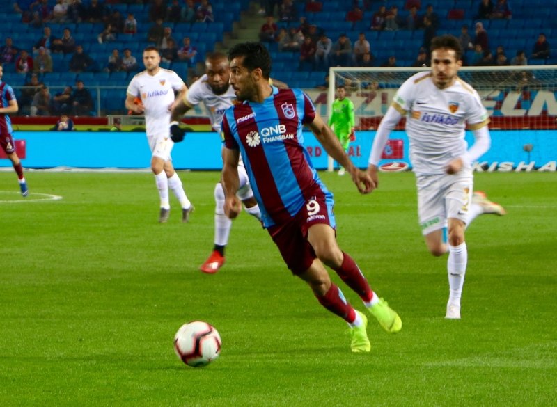 Trabzonspor - Kayserispor maçından kareler