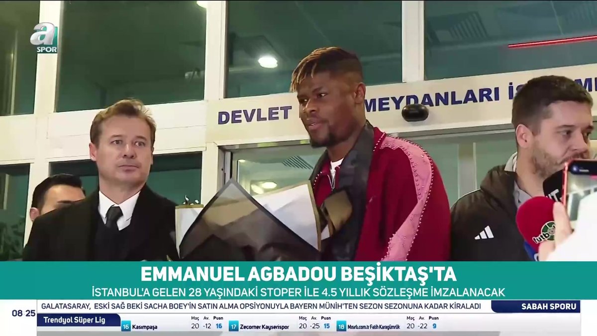 Ve Emmanuel Agbadou Beşiktaş için İstanbul’da! İşte ilk görüntüleri… - Aspor