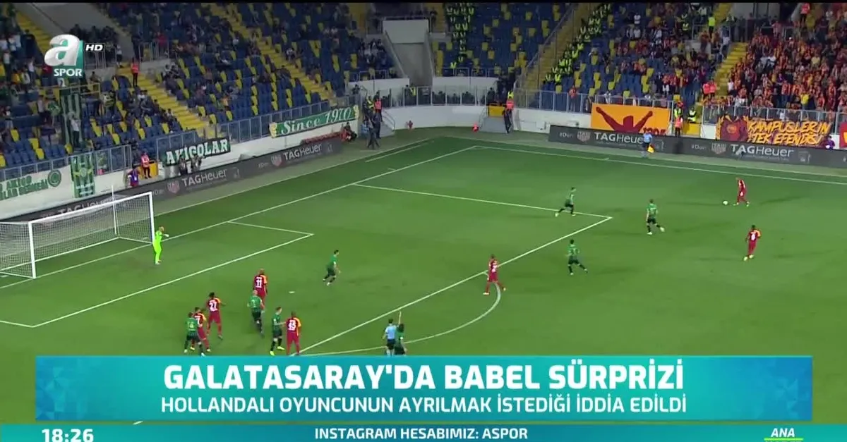 Galatasaray'da Babel sürprizi