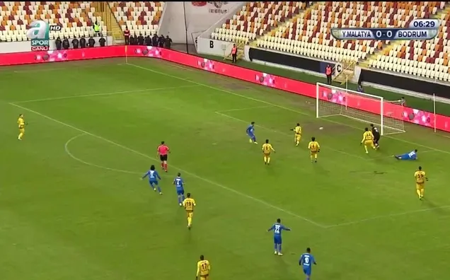 Malatyaspor 0-1 Bodrumspor