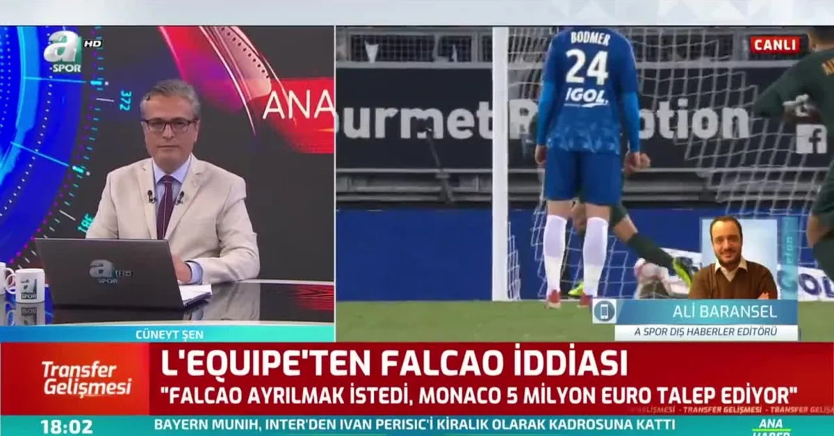 L'Equipe'ten Falcao iddiası