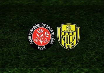 Karagümrük-Ankaragücü | CANLI