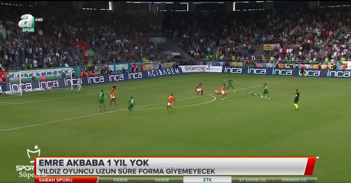 Emre Akbaba 1 yıl yok