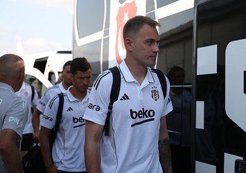 Beşiktaş kafilesi, Alanya'ya geldi