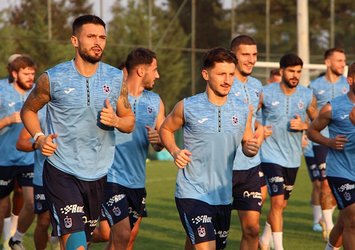 Trabzonspor'un Beşiktaş maçı hazırlıkları sürüyor!