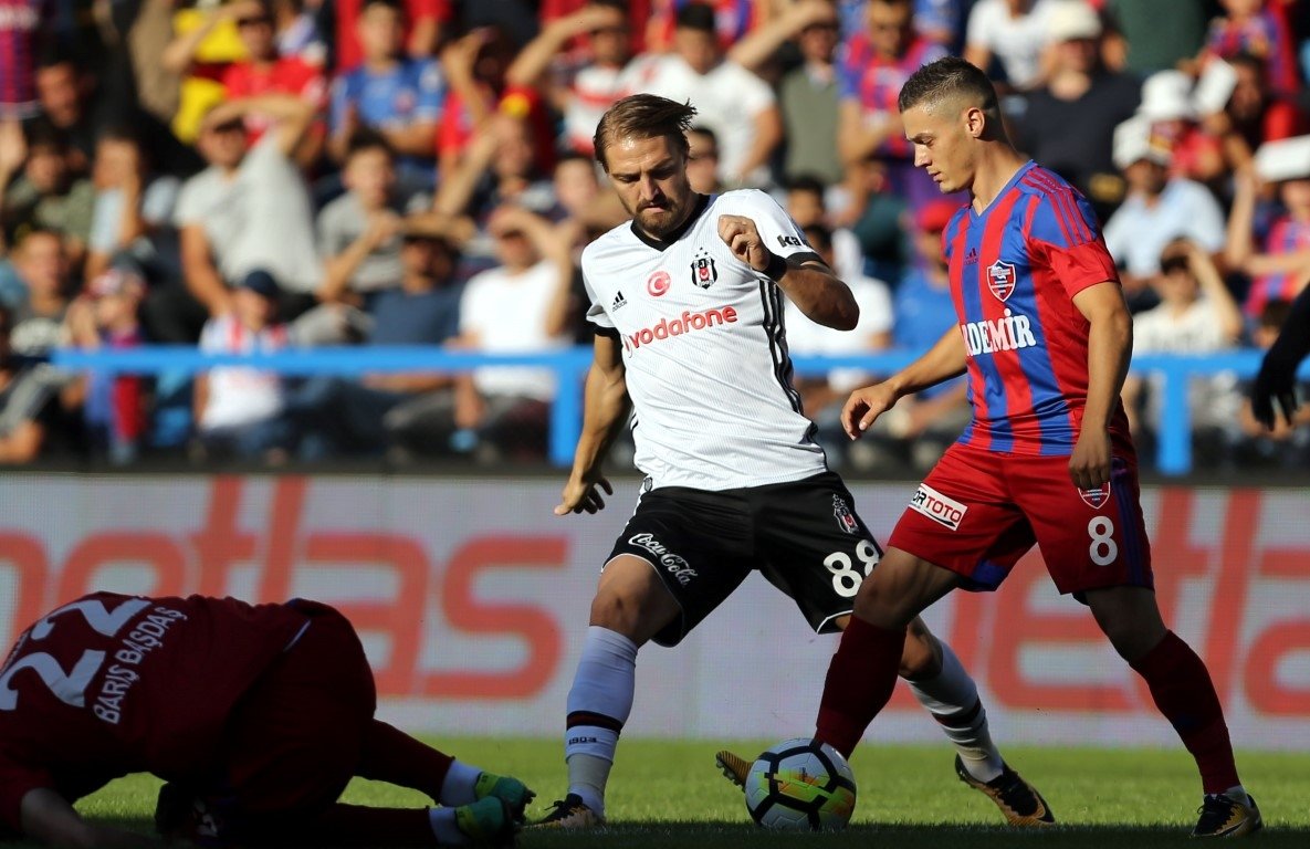 Karabükspor - Beşiktaş maçından kareler