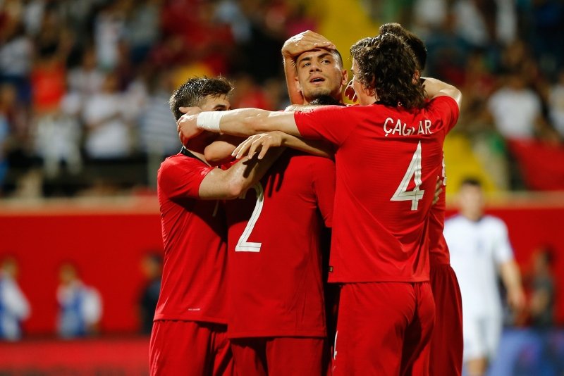 Türkiye - Özbekistan maçından kareler...