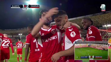 GOL | Alanyaspor 1-2 Samsunspor