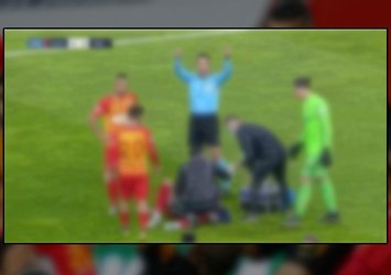 Maçta sakatlık şoku! Oyuna devam edemedi