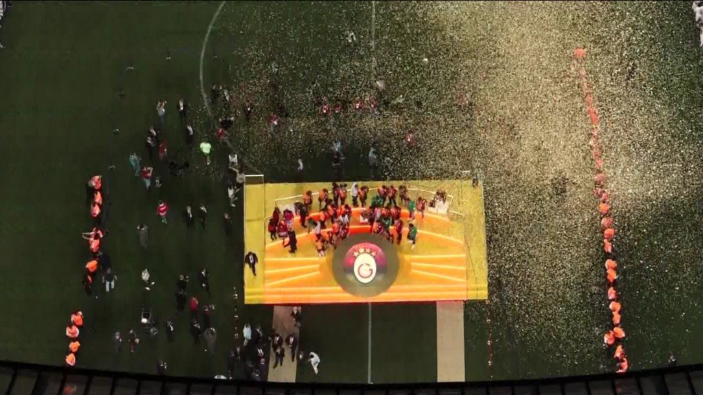 Aslan kupasını kaldırdı!