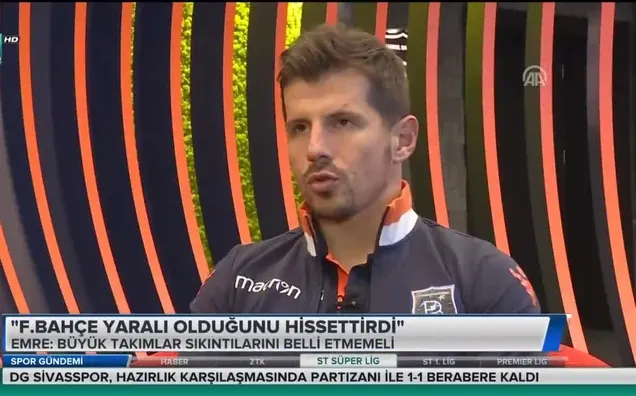 Emre Belözoğlu: "Fenerbahçe yaralı olduğunu hissettirdi"