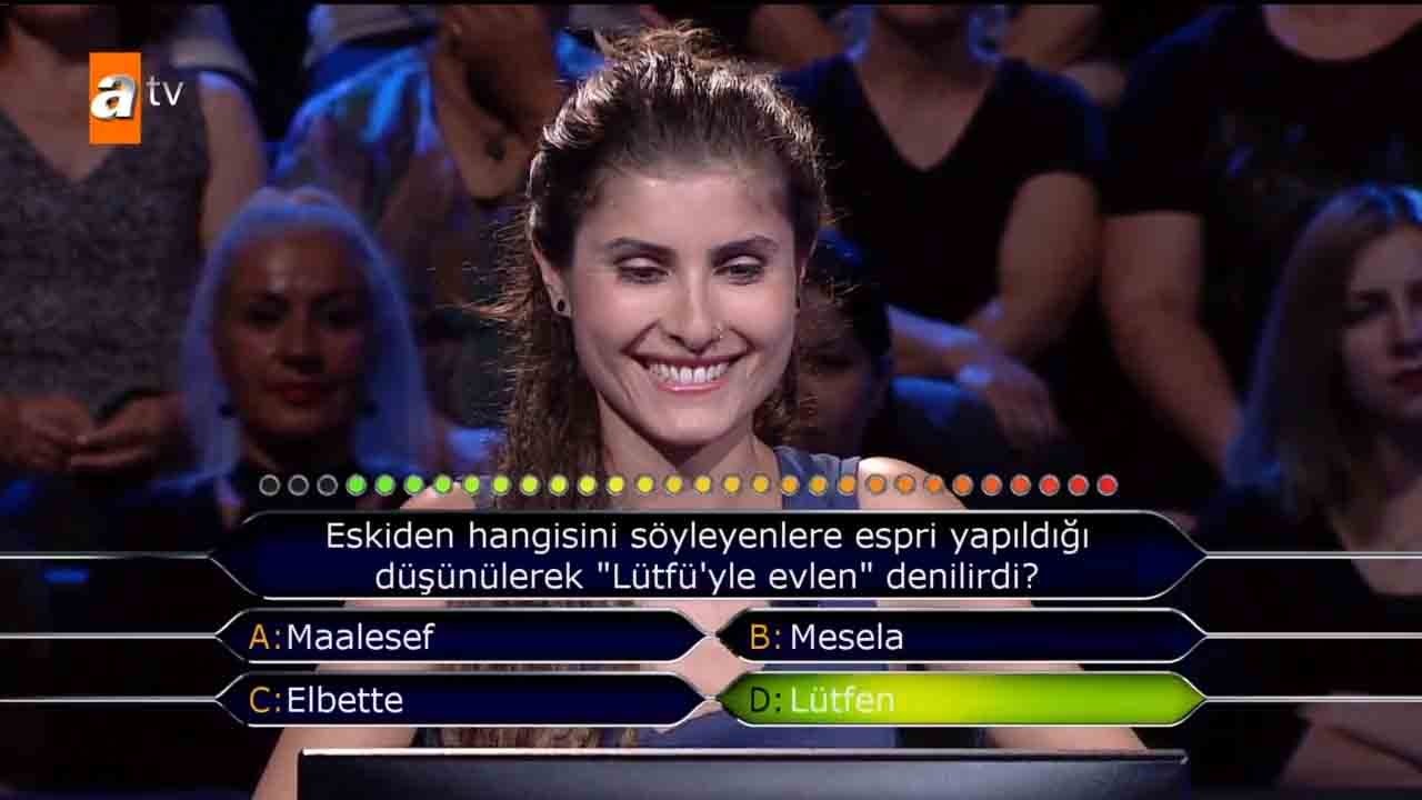 Milyoner’e damga vuran ’Futbol’ sorusu! Kim Milyoner Olmak İster 833.yeni bölüm soru ve cevapları!