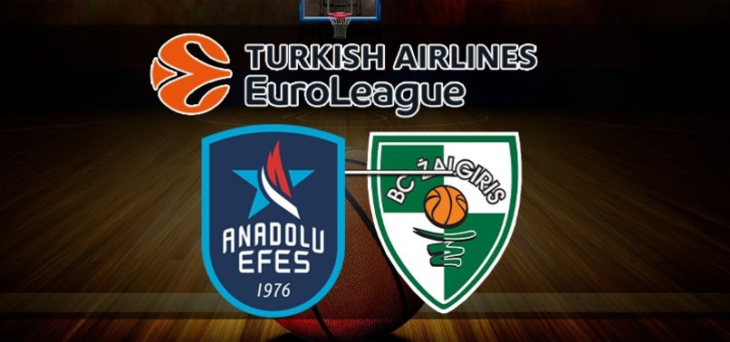 Anadolu Efes - Zalgiris Kaunas | CANLI