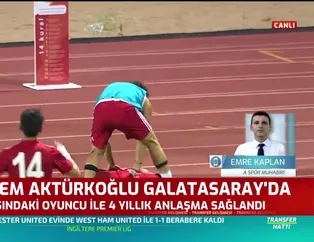 Kerem Aktürkoğlu Galatasaray'da!