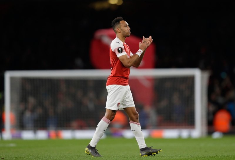 Aubameyang’dan takla şov! İşte o anlar...