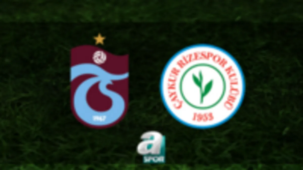 TRABZONSPOR MAÇI CANLI İZLE | Trabzonspor-Çaykur Rizespor maçı saat kaçta ve hangi kanalda yayınlanacak?