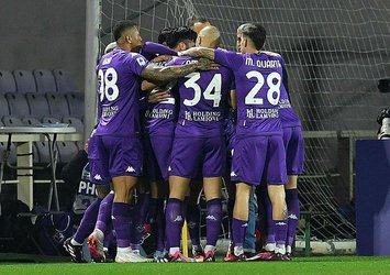 Dev maçta kazanan Fiorentina!