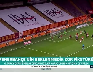 Fenerbahçe'nin beklenmedik zor fikstürü
