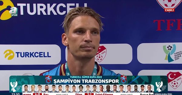 TRABZONSPOR HABERLERİ - Jens Stryger Larsen A Spor'a konuştu Golden  sonra - Aspor