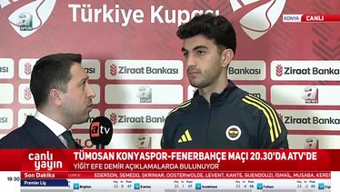 Yiğit Efe Demir'den derbi açıklaması