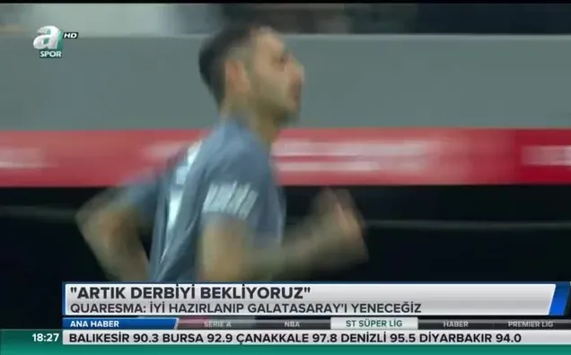 Quaresma: 3. şampiyonluğu istiyoruz