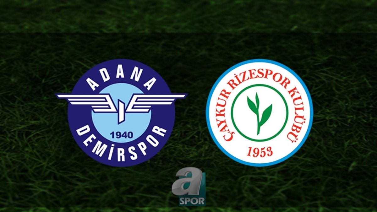 Adana Demirspor - Rizespor maçı ne zaman, saat kaçta ve hangi kanalda ...