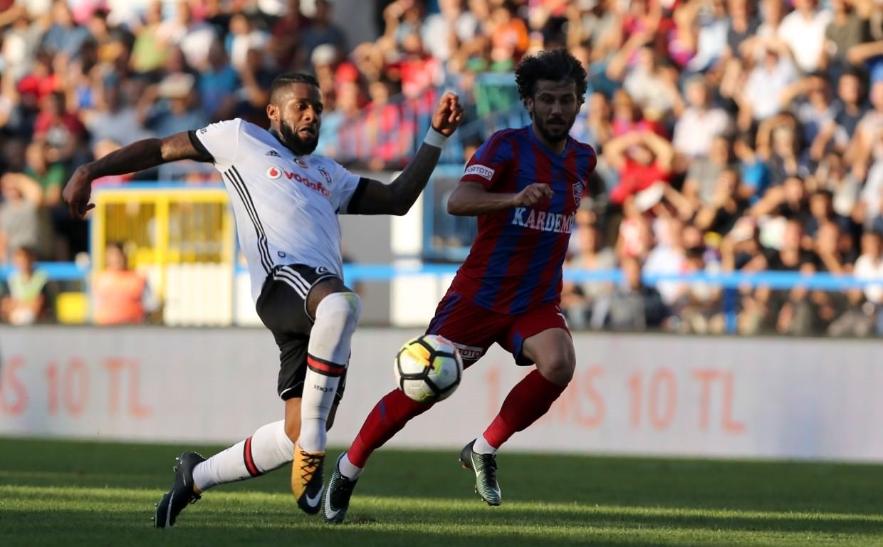 Karabükspor - Beşiktaş maçından kareler