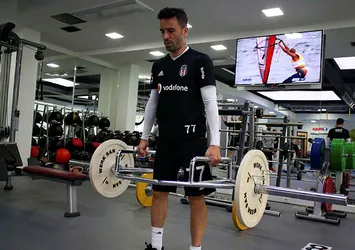 Beşiktaş salonda çalıştı