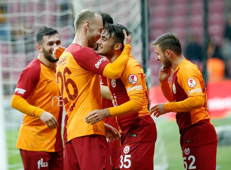 Galatasaray - Boluspor maçından kareler
