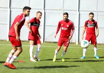 Sivasspor'da Gençlerbirliği mesaisi sürüyor
