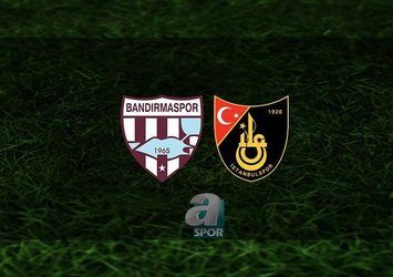 Bandırmaspor - İstanbulspor | CANLI