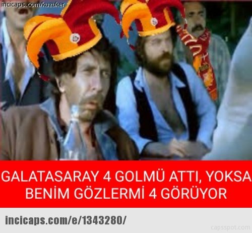 Galatasaray - Kayserispor maçı capsleri