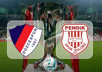 Düzcespor-Pendikspor maçı saat kaçta?